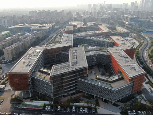 杭州漢克斯在阿里巴巴西溪四期空調(diào)機(jī)房降噪項(xiàng)目取得圓滿完工！
