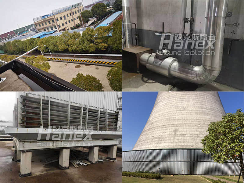 冷卻塔及管道噪聲治理項(xiàng)目案例-嘉興平湖熱電廠(chǎng)